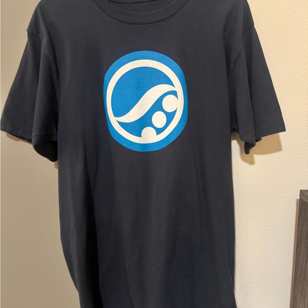 Men’s Navy Blue Shoyoroll T-Shirt with Bright Blue Logo